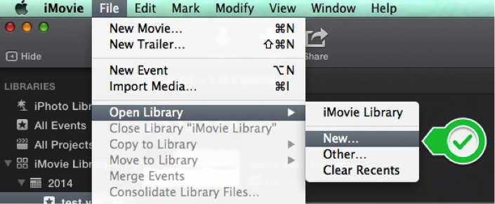 Copy imovie project to another mac